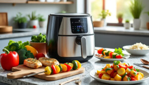 découvrez des idées de repas rapides et savoureux à préparer en un rien de temps avec votre airfryer. parfaites pour les soirs de semaine, ces recettes pratiques allient simplicité et délices, vous permettant de profiter d'un dîner délicieux sans y passer des heures.